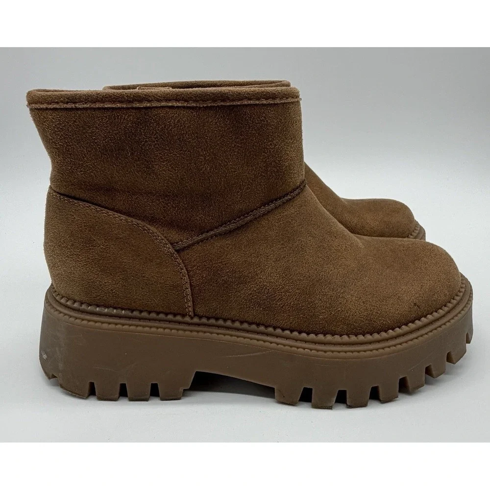 Dolce Vita Lonny Low Boot Women's Tan Size 6‎ Winter Outdoor